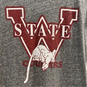 Women's Original Retro Brand Gray Washington State Cougars Crew Neck T-Shirt